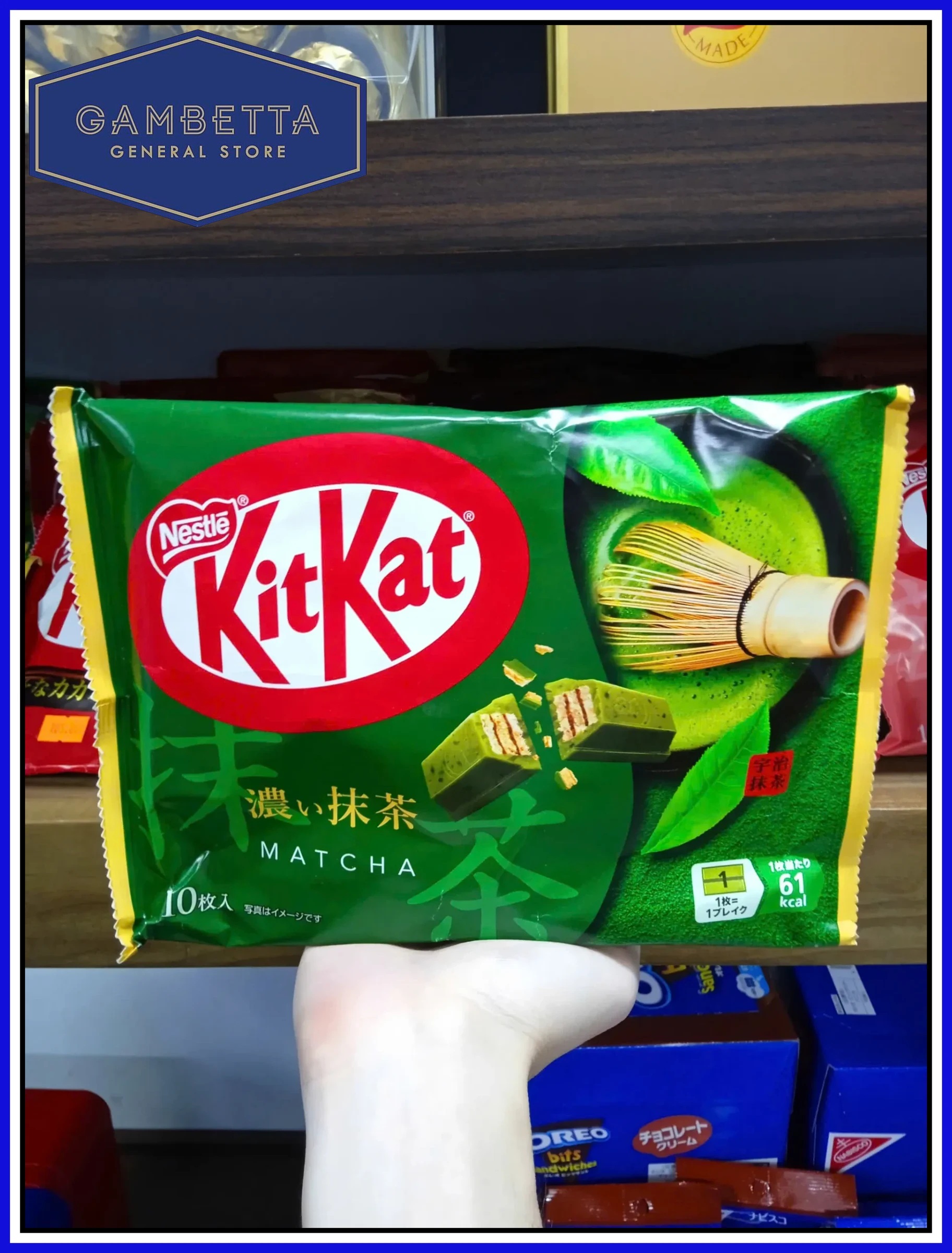 Kitkat Nhật Trà Xanh GreenTea Flavor 136g