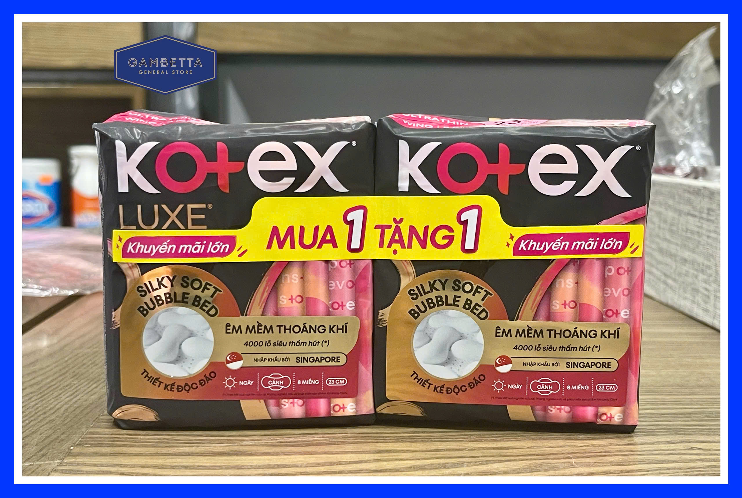 Kotex BVS Lux Có cánh 8 Miếng