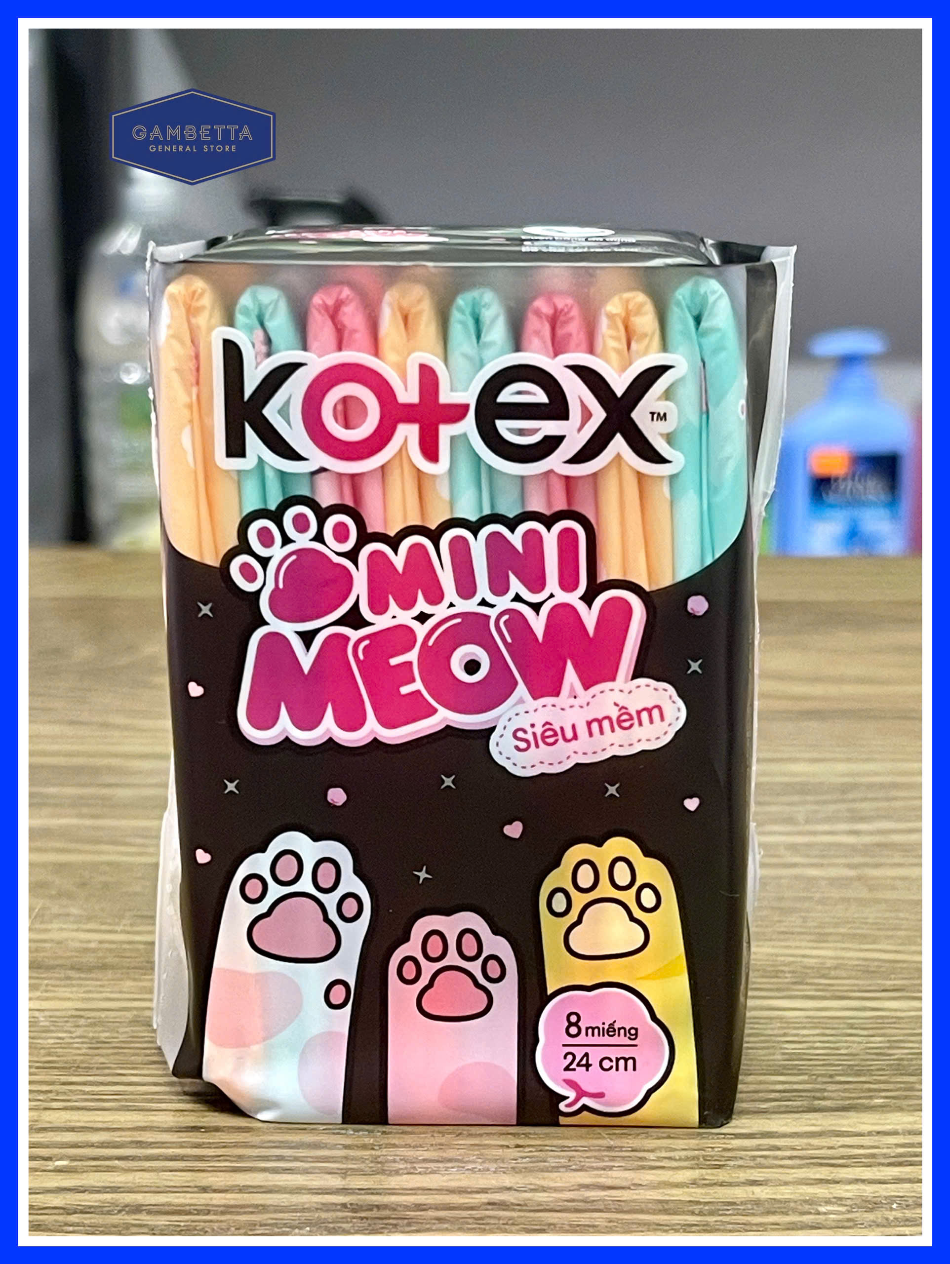 Kotex BVS Mini Meox Siêu Mềm 8 Miếng