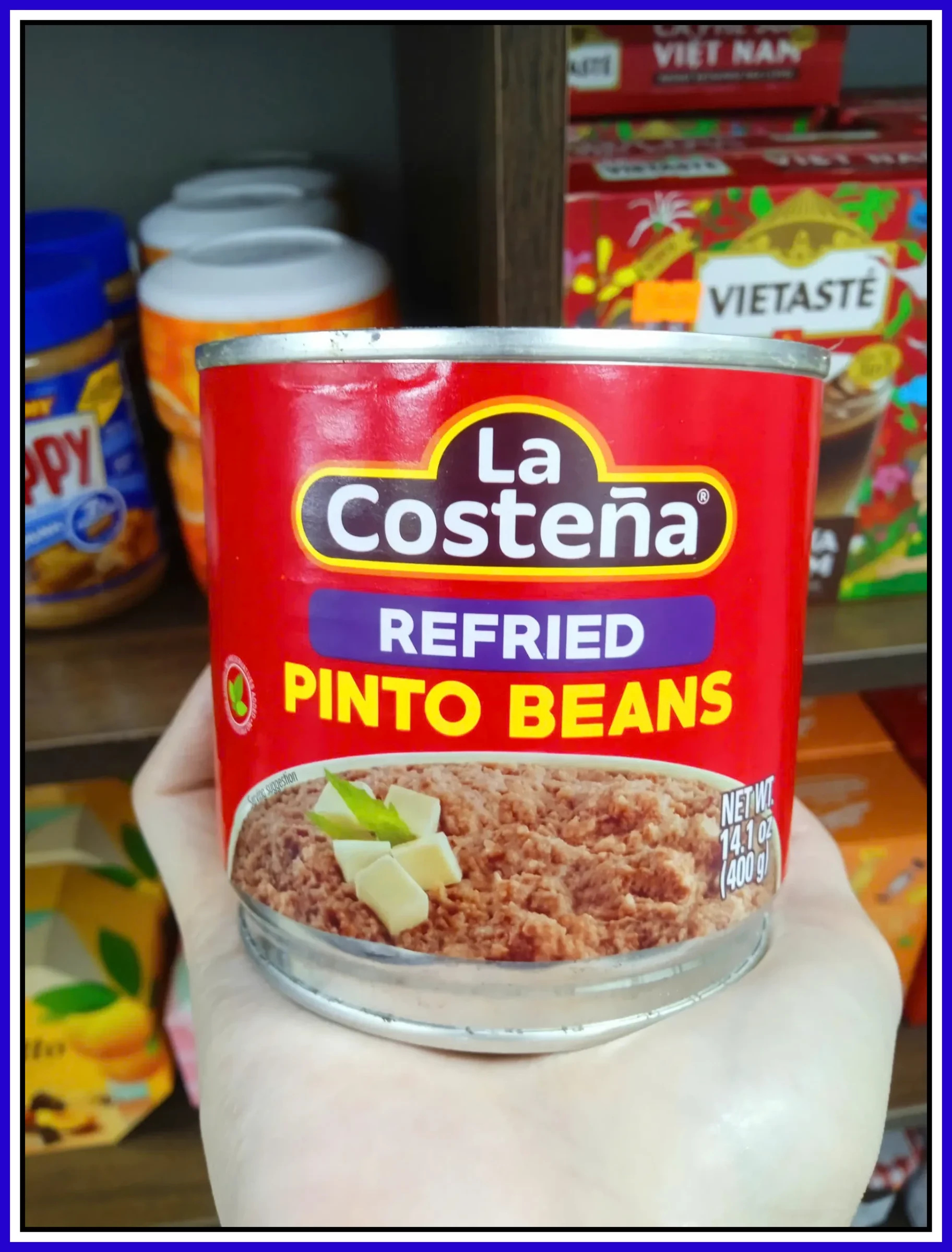 La Costena Refried Pinto Beans 400g