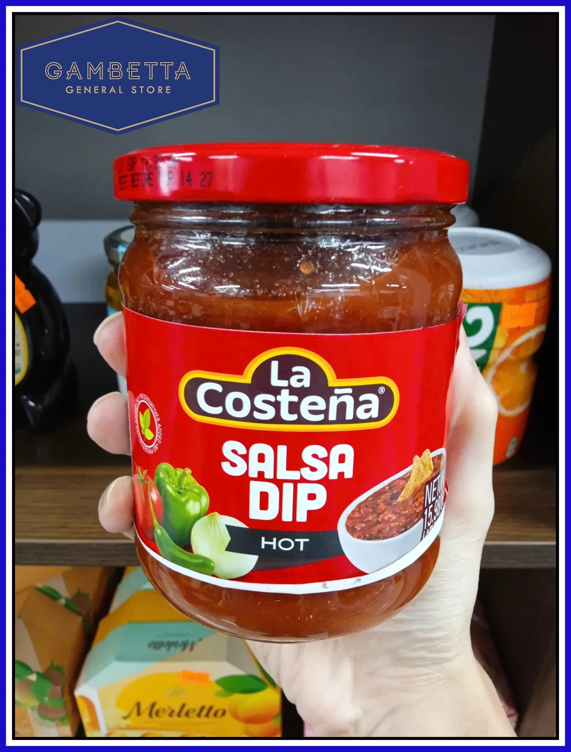 La Costena Salsa Dip Hot 453g