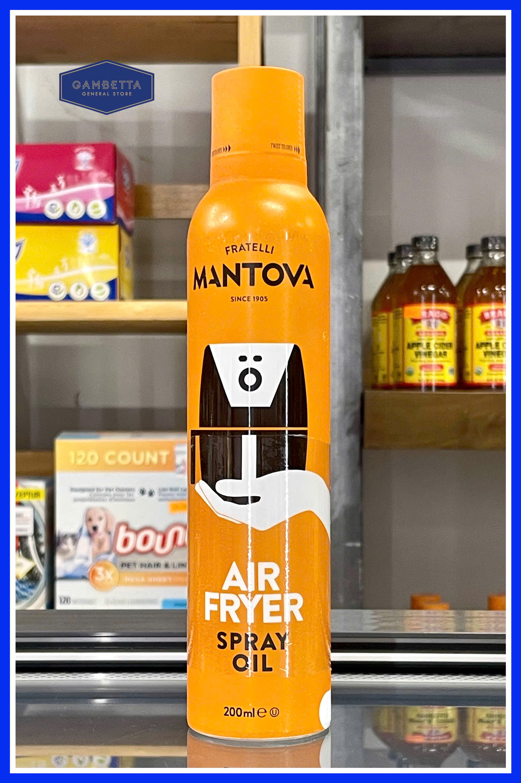 Mantova Dầu xịt nồi chiên ko dầu 200ml