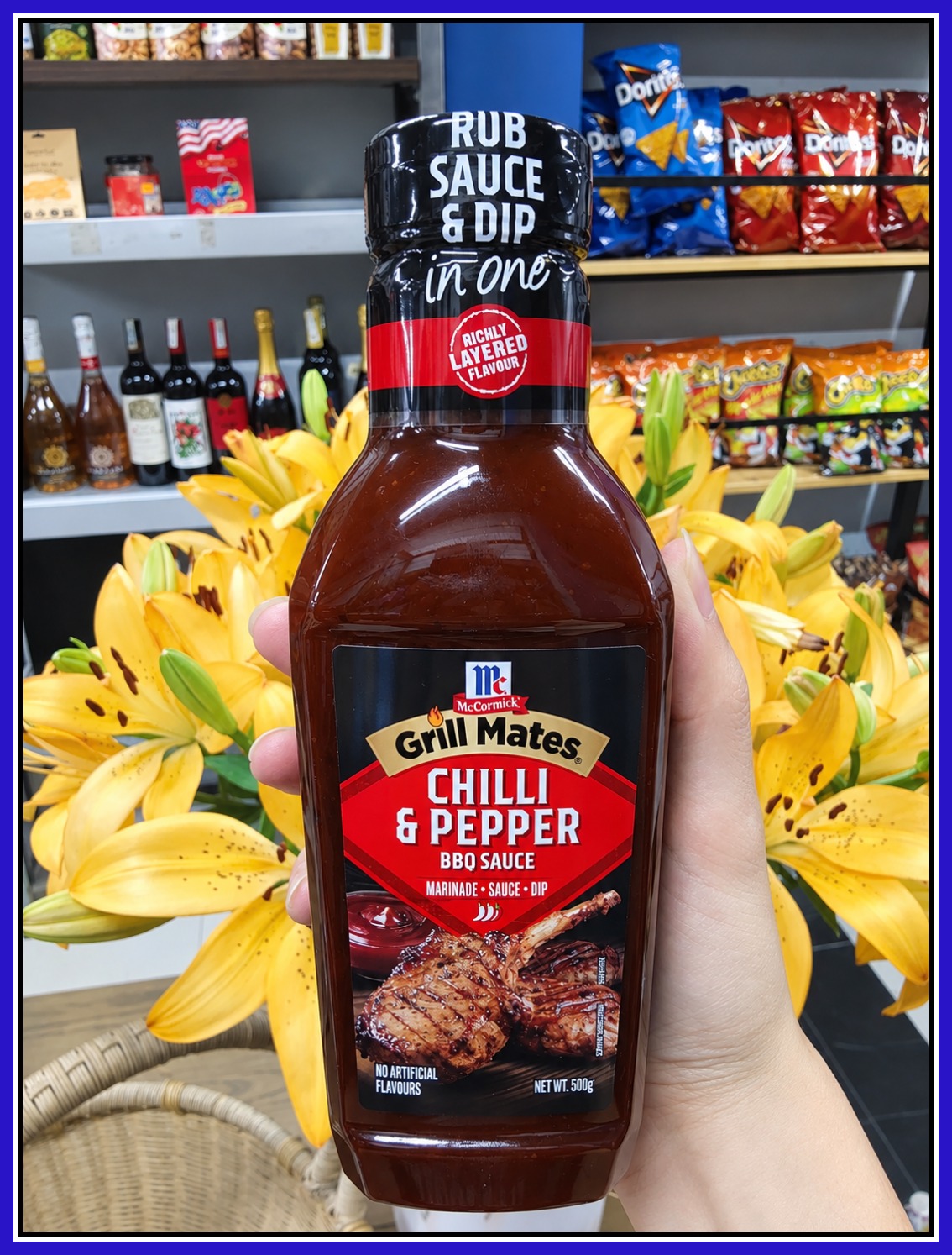 McCormick Grill Mates Chili & Pepper BBQ Sauce 500g