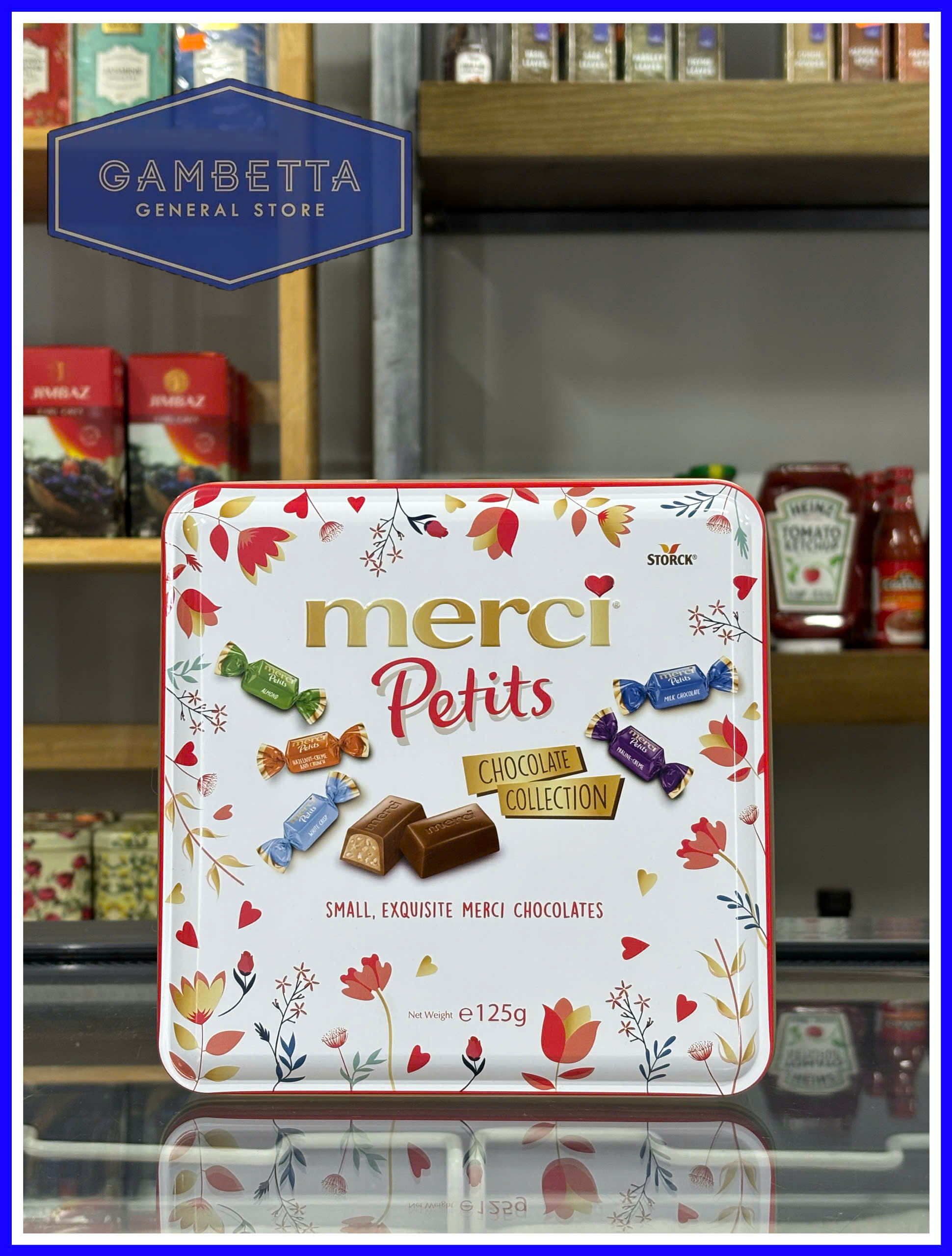 Merci Kẹo Sô cô la Petits Chocolate Collection 125g