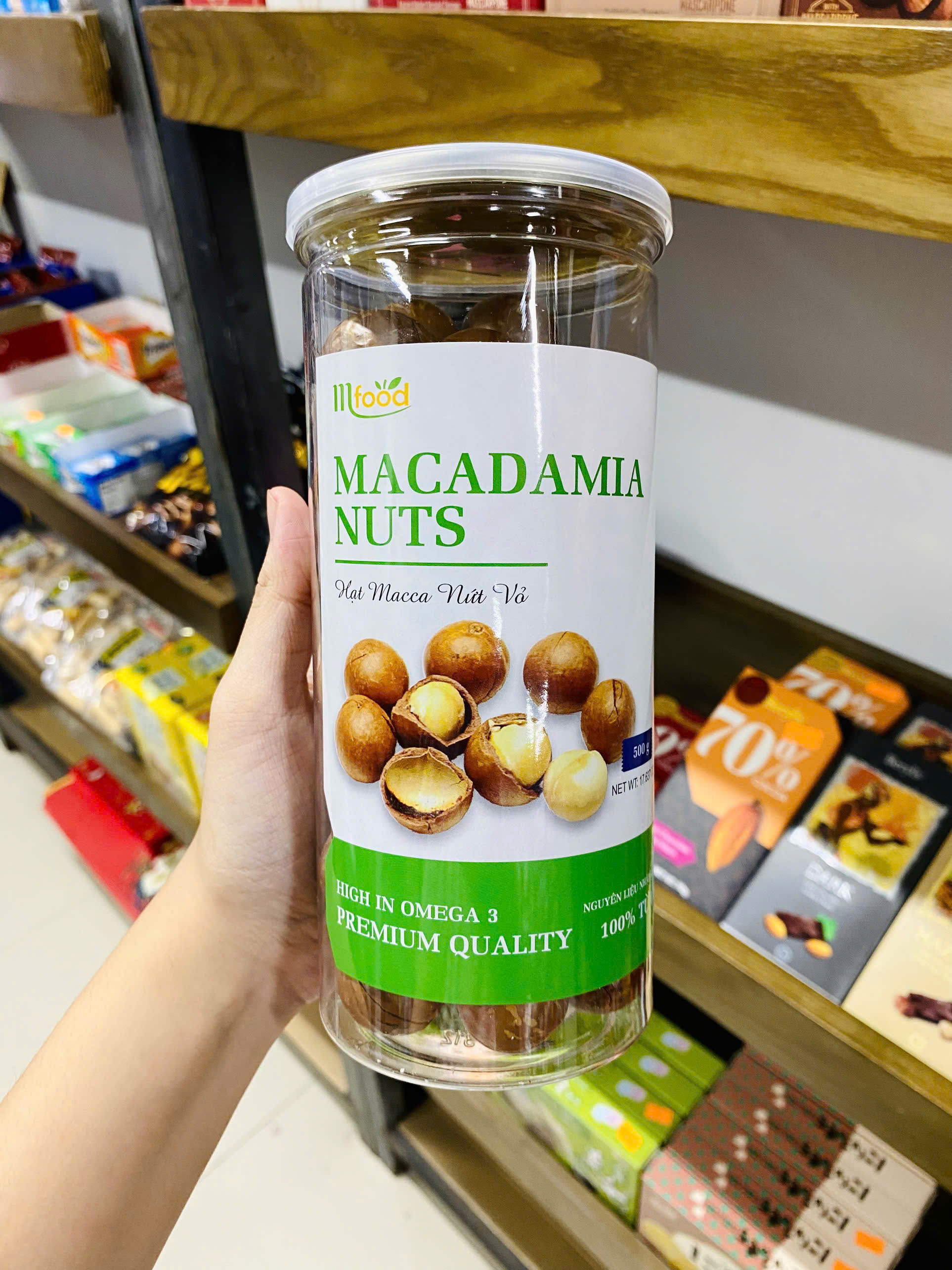 Mfood Hạt Macca 500g
