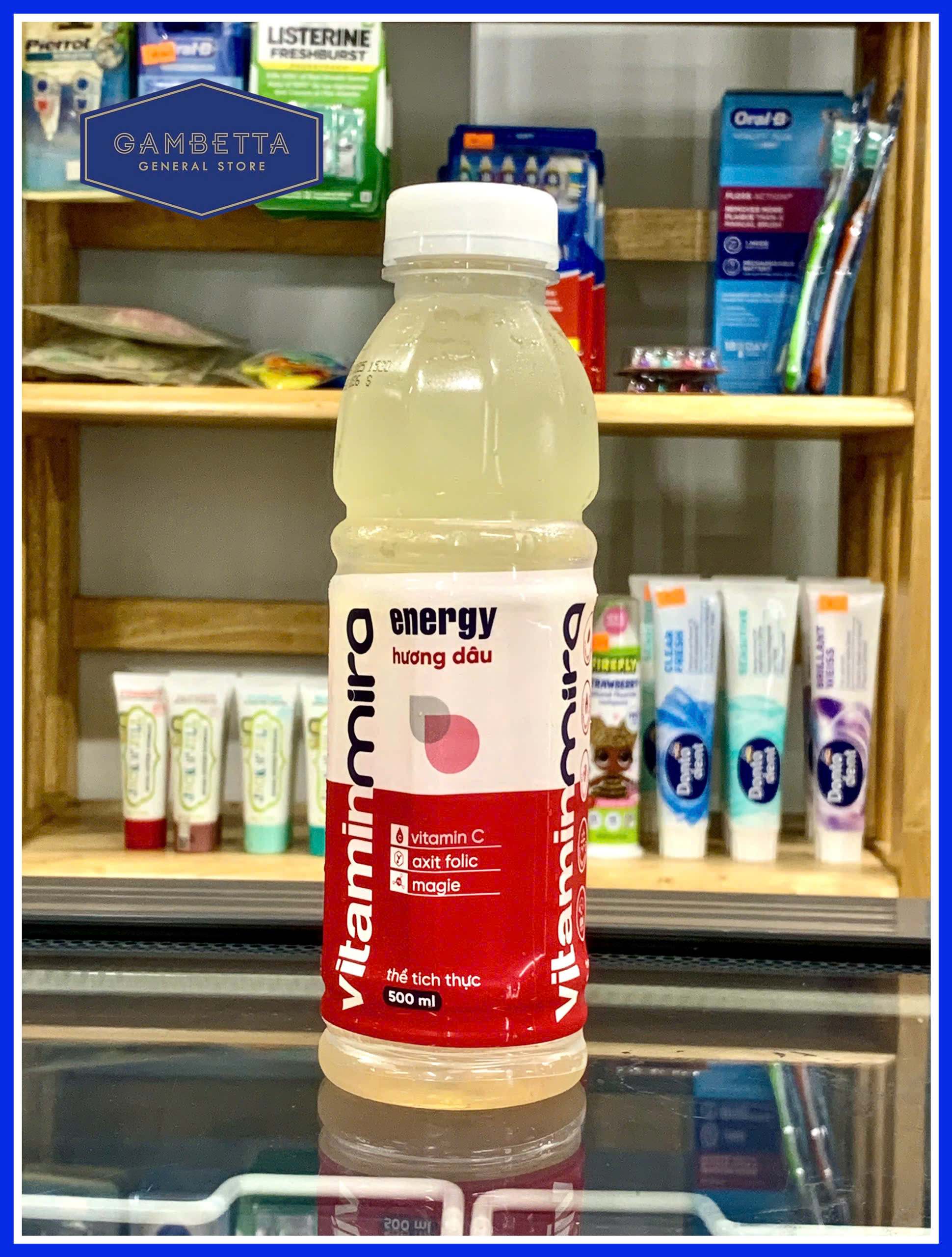 Mira Nước Vitamin Hương Dâu Energy 500ml