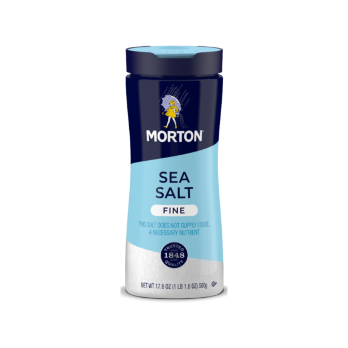 Muối Morton Sea Salt Fine 500g