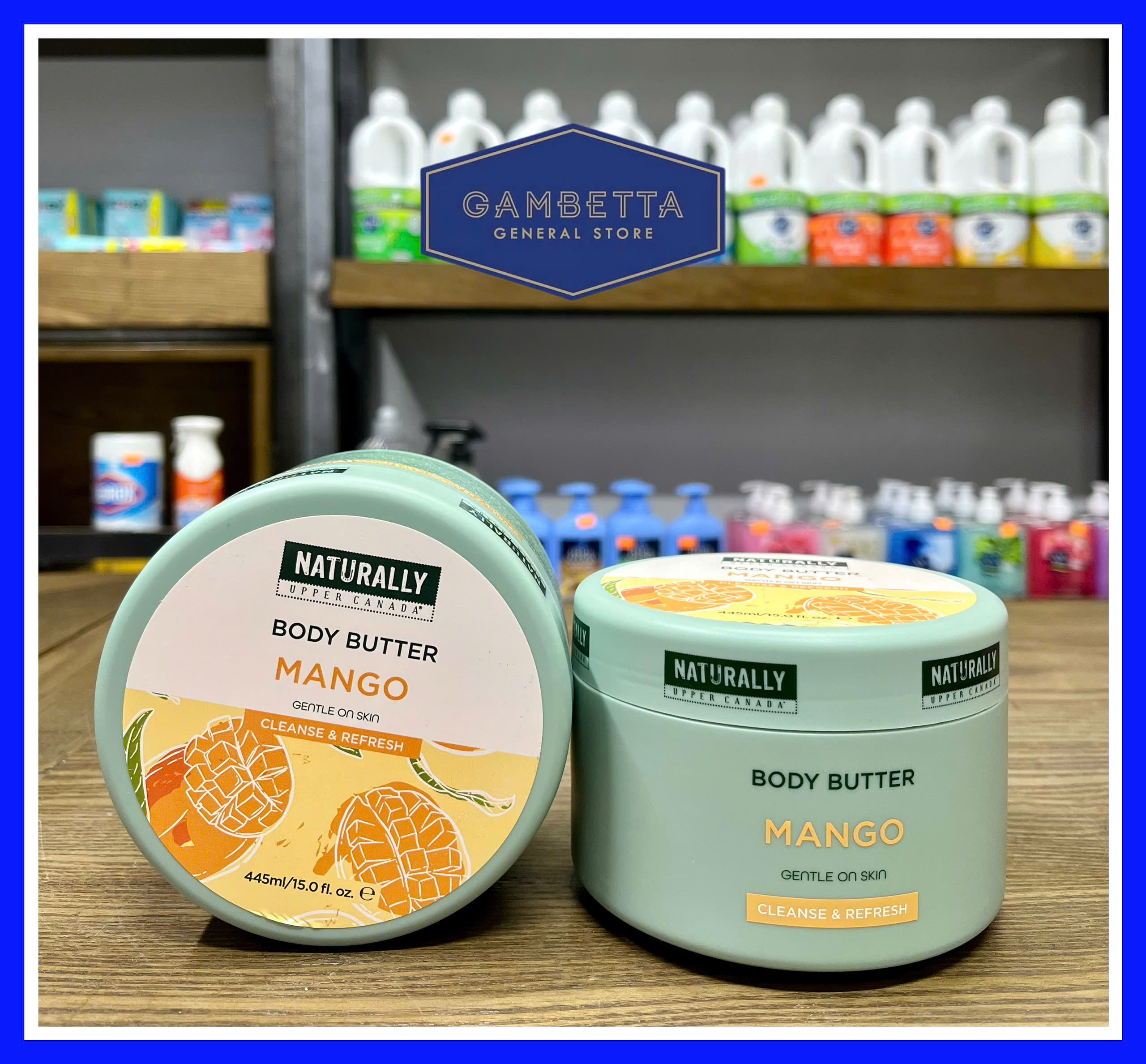 Naturally Body Butter Mango Tẩy Kem dưỡng Body 445ml