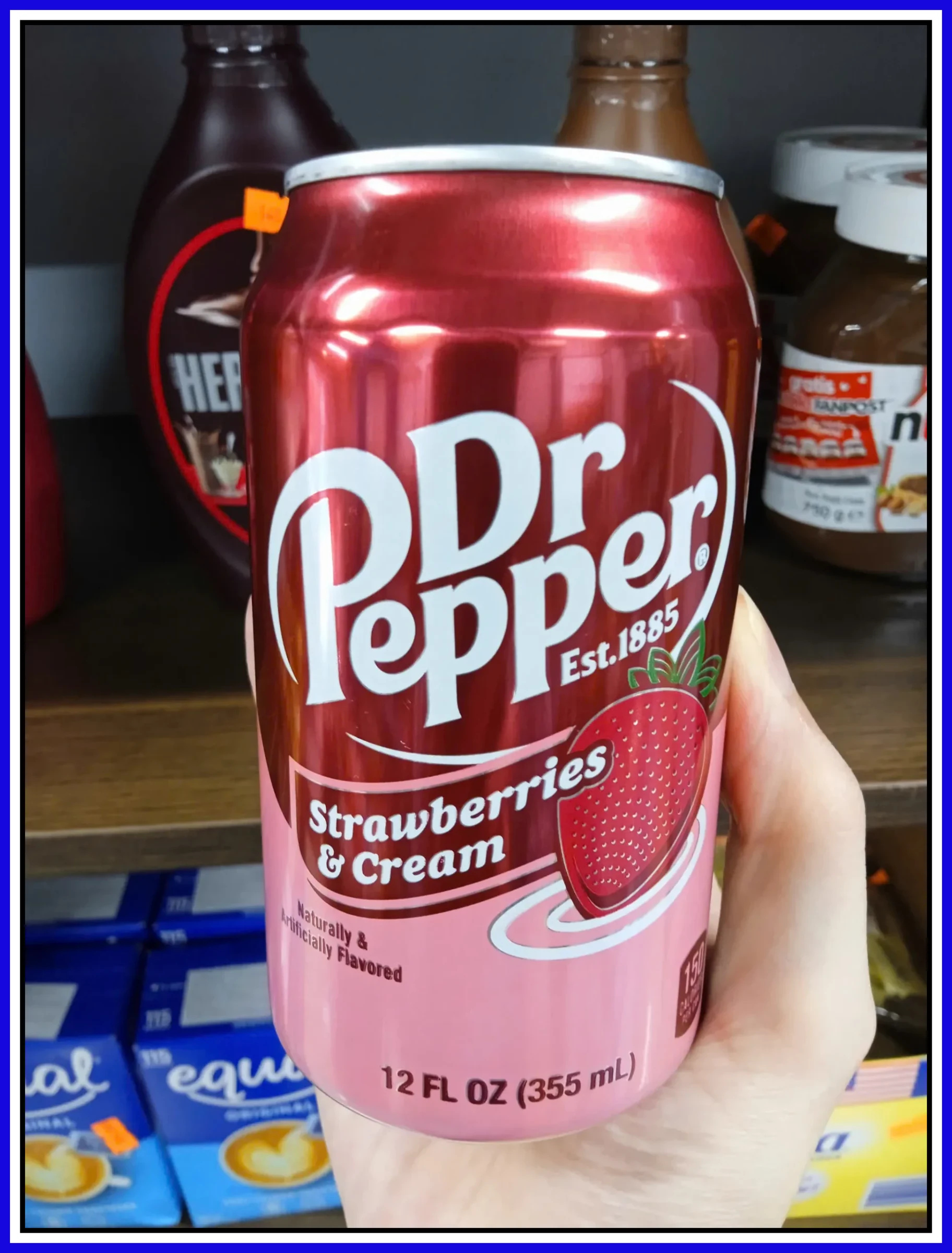 Nước Dr Pepper Strawberry and Cream 355ml