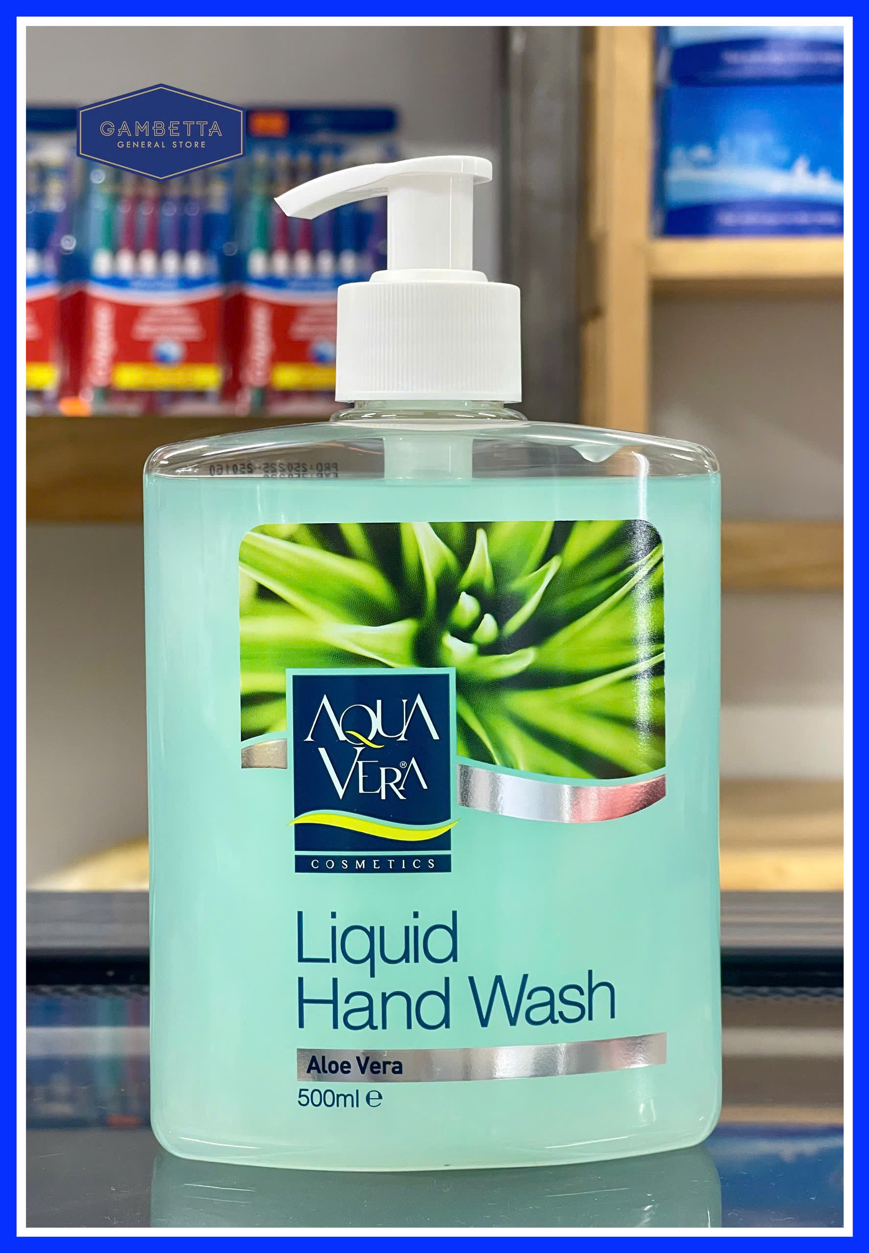 Nước Rửa Tay Aloe Vera Aqua Vera 500ml