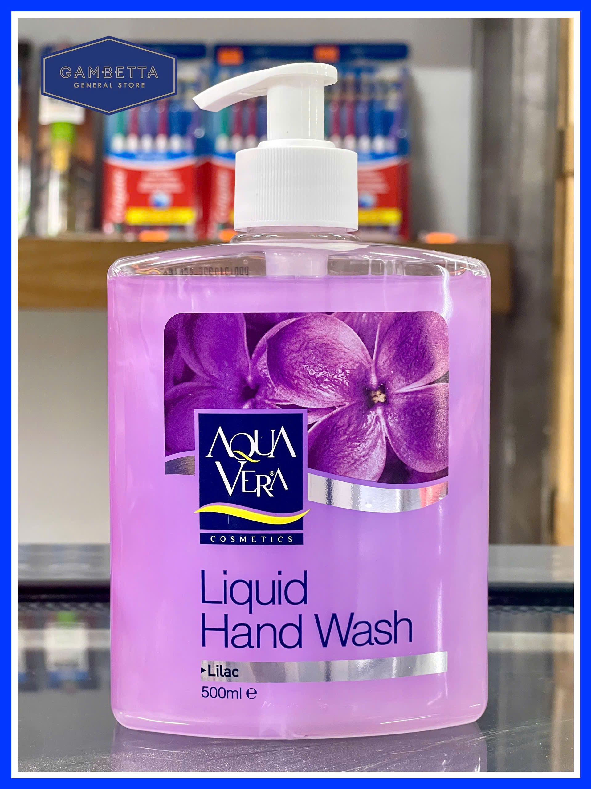 Nước Rửa Tay Hoa Tử Đinh Hương Aqua Vera 500ml
