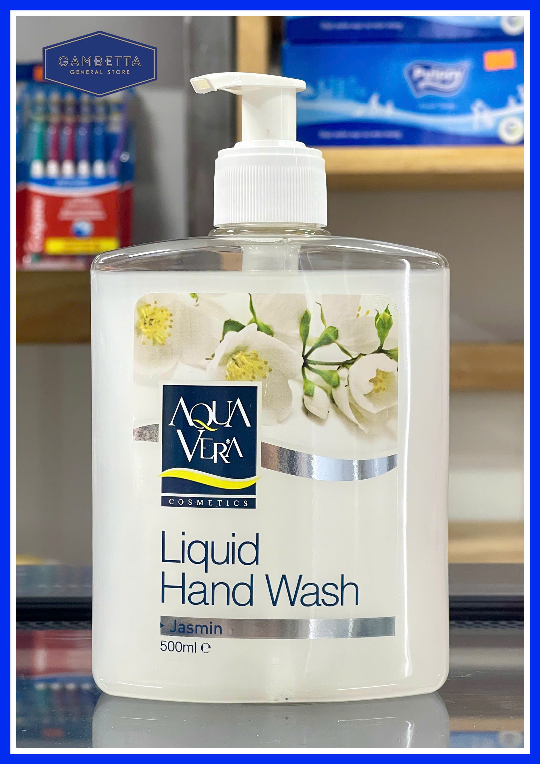 Nước Rửa tay Mùi Hoa Nhài Aqua Vera 500ml