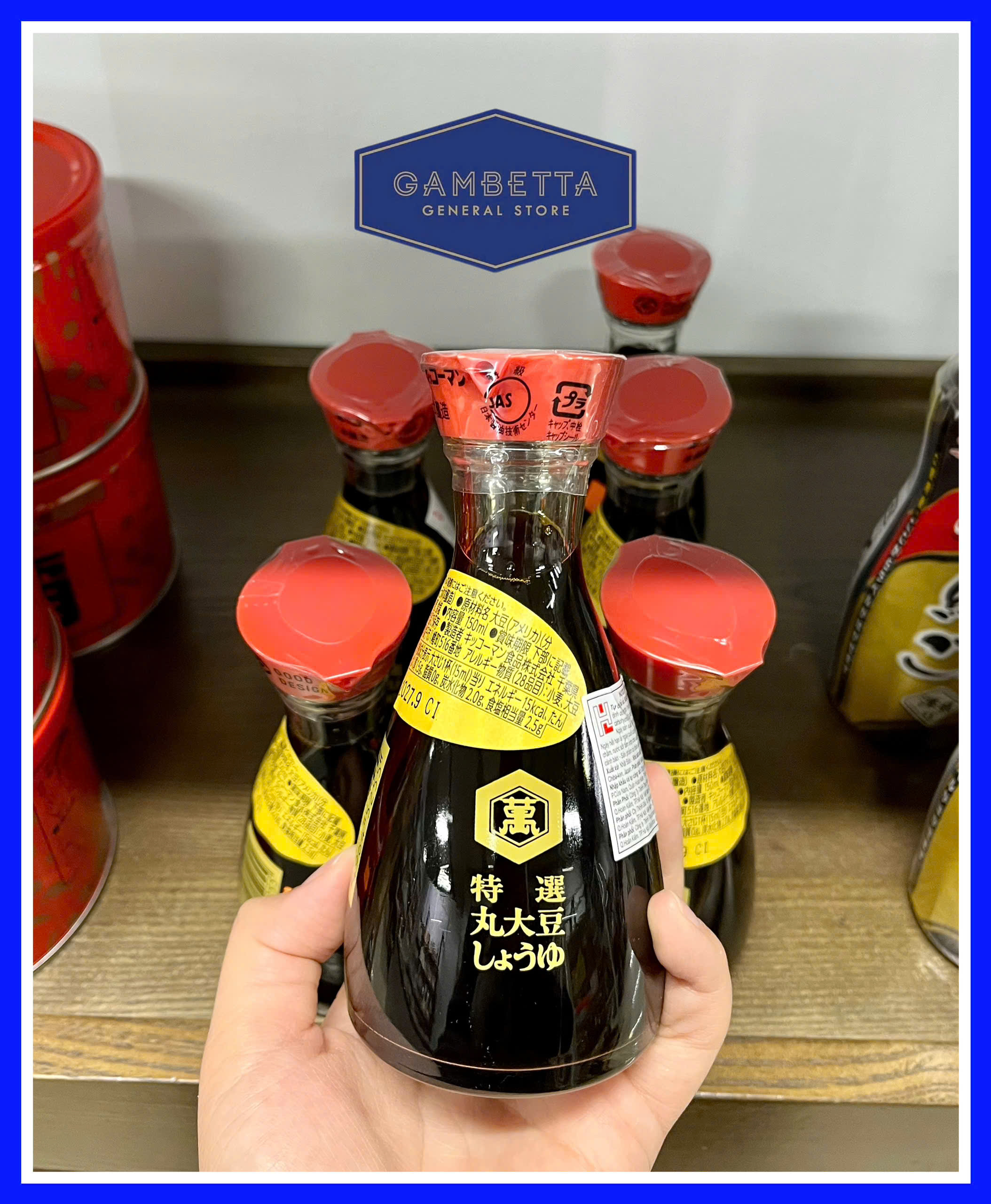 Nước Tương Kikoman Soya Sauce 150ml