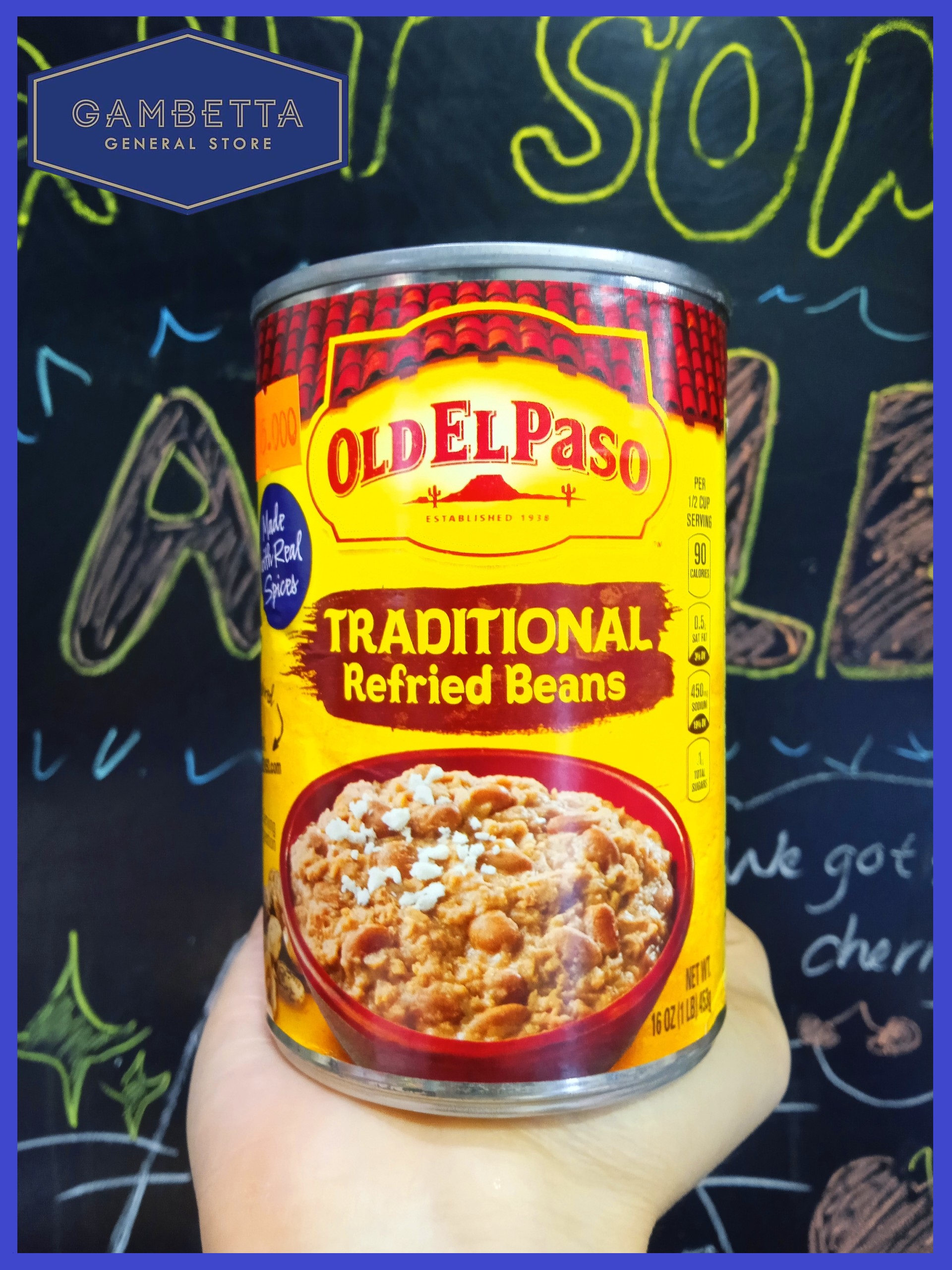 Old ElPaso traditional refried Beans