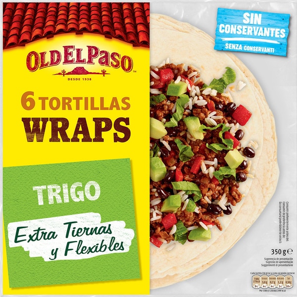 Old Elpaso 6 Tortillas Trigo