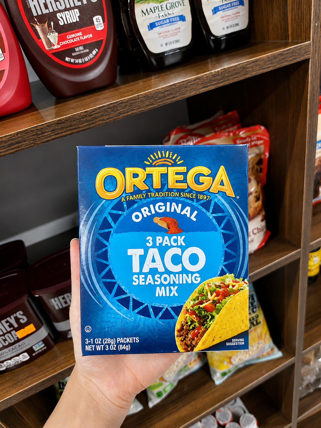 Ortega Original Taco Seasoning Mix 3 packs