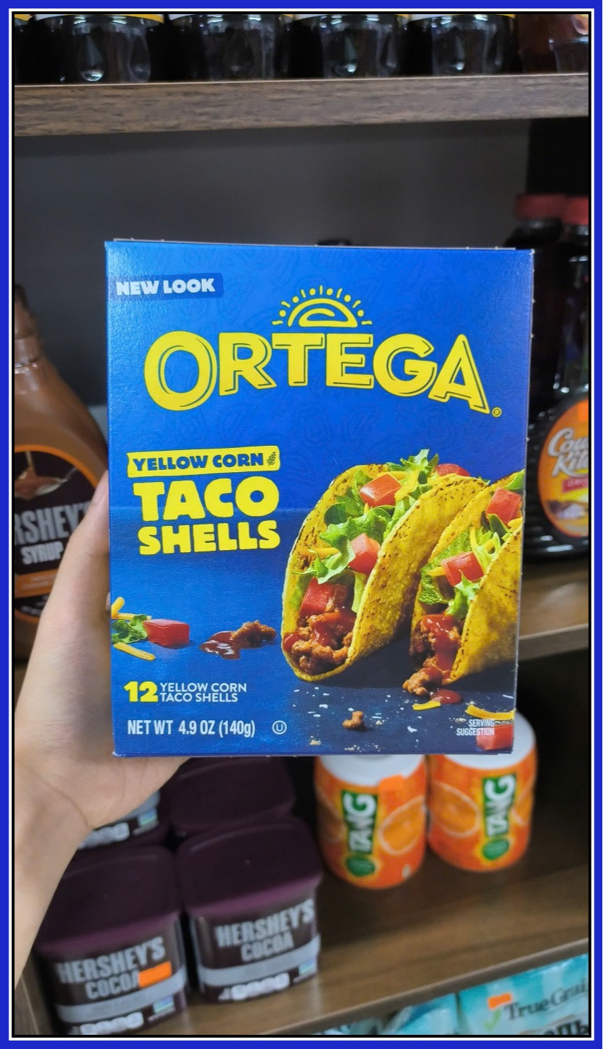 Ortega Yellow Corn Taco Shells 12