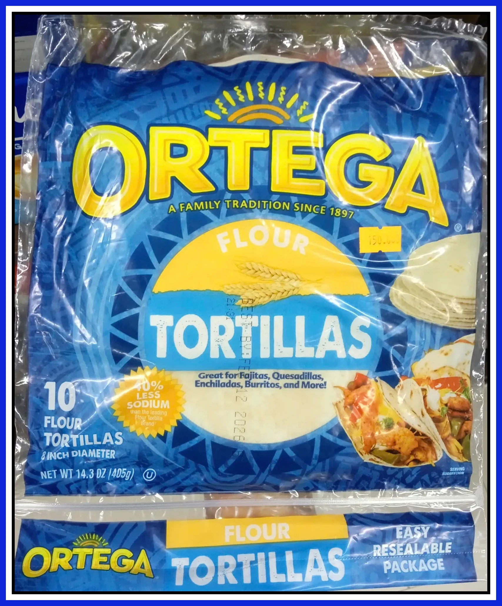 Ortega tortilla Wraps 10