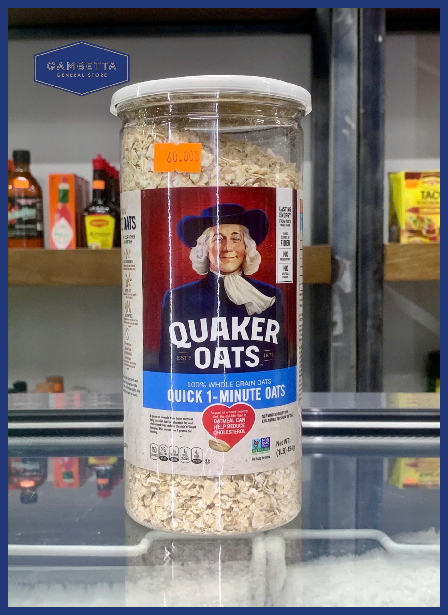 Quaker Oats Quick 1 min Yến Mạch Ăn Liền 454g