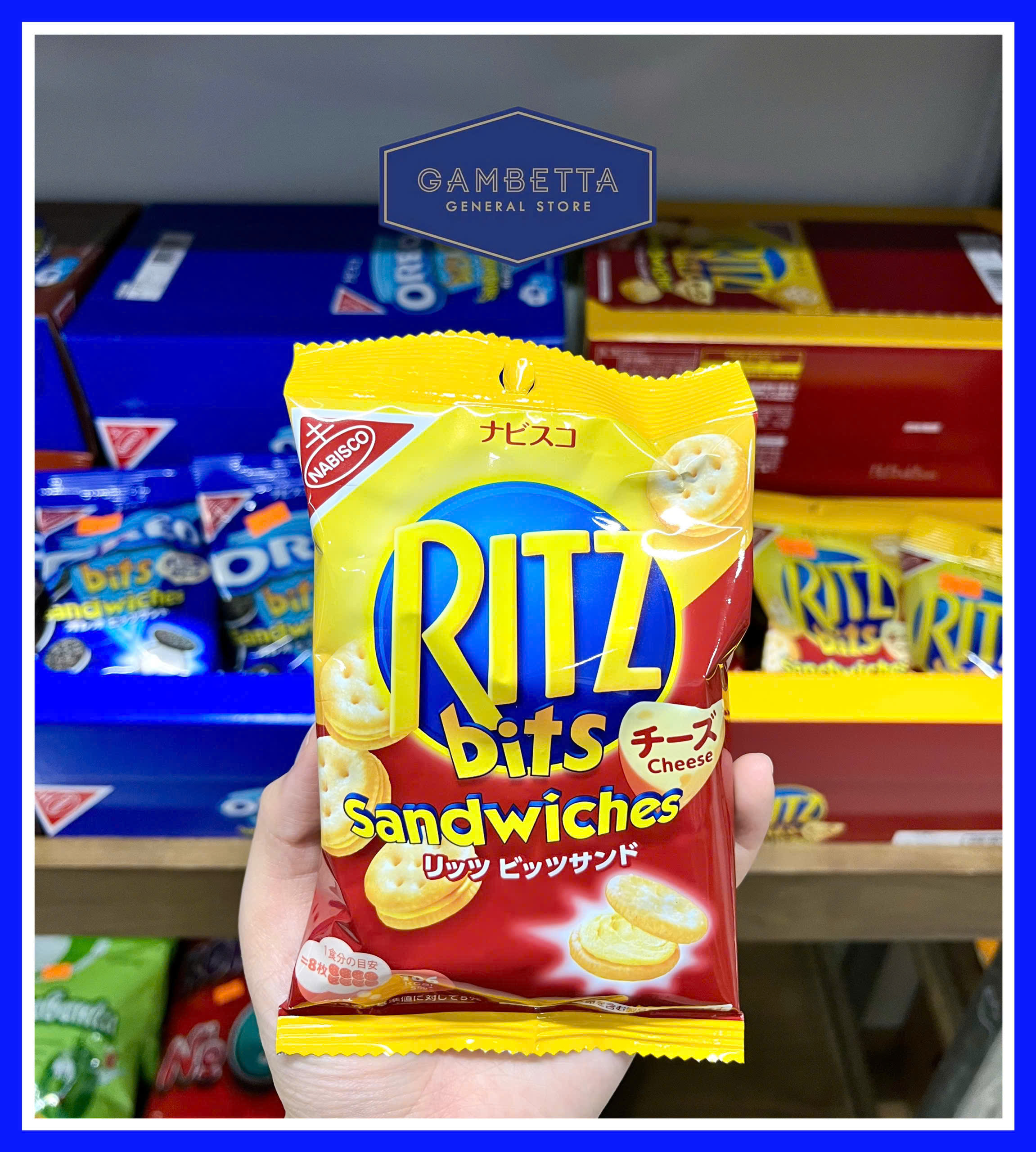 Ritz bits sandwiches Bánh phomai 51g