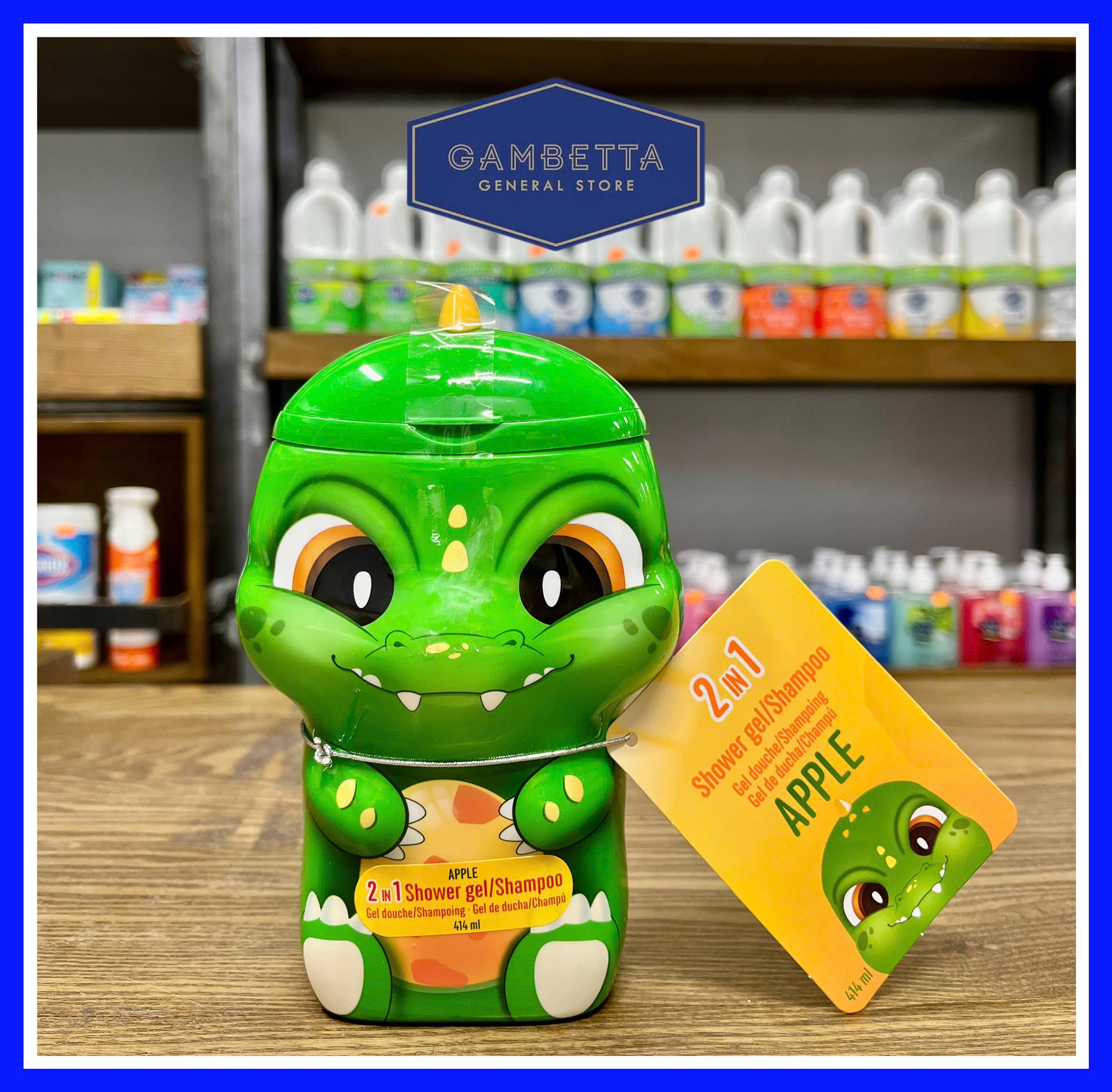 Ronald Apple Shower gel Shampoo Sữa Tắm Gội Cho bé mùi Táo 414ml
