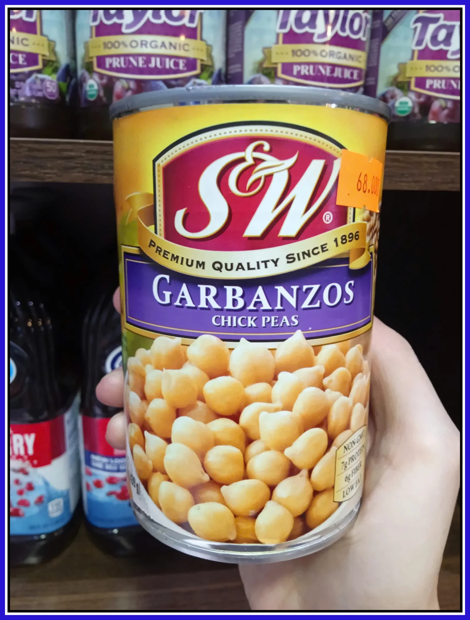 S&W Garbanzos Chick Peas 439g