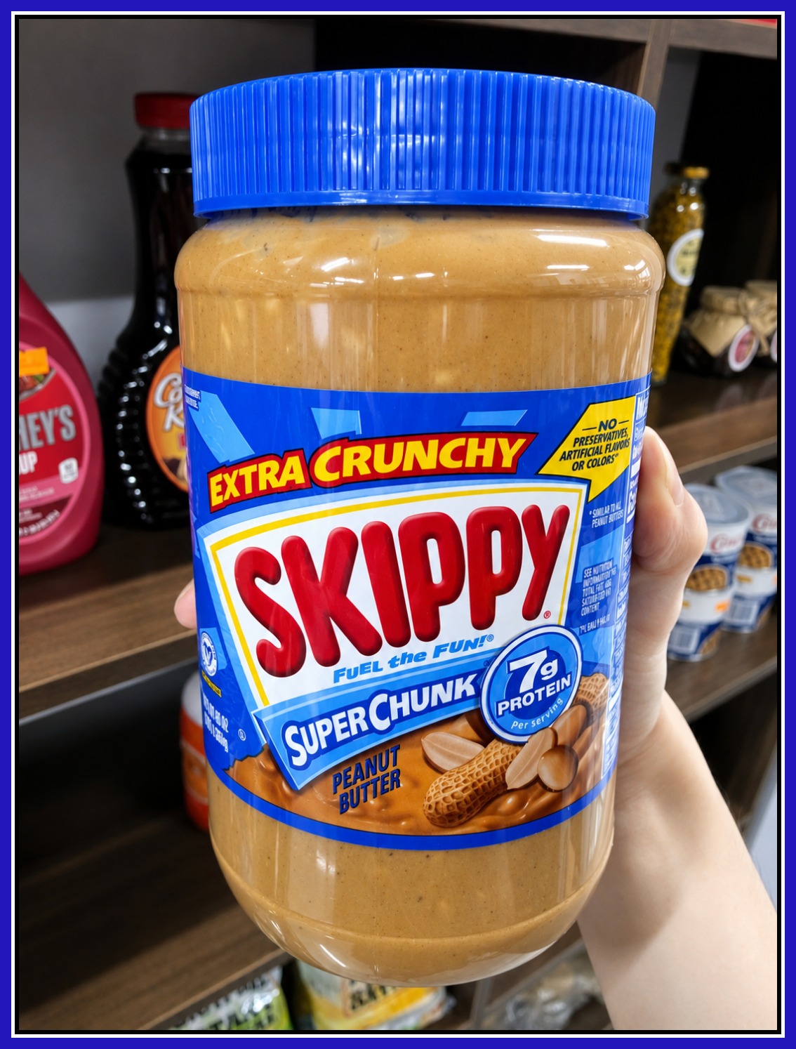 Skippy Super Chunk Peanut Butter 1.36kg