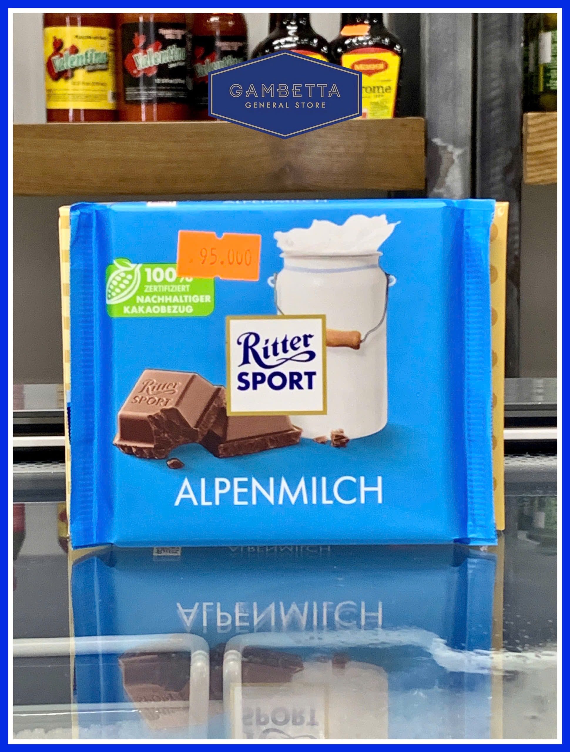 Sô Cô La Sữa Ritter Sport Alpenmilch 100g