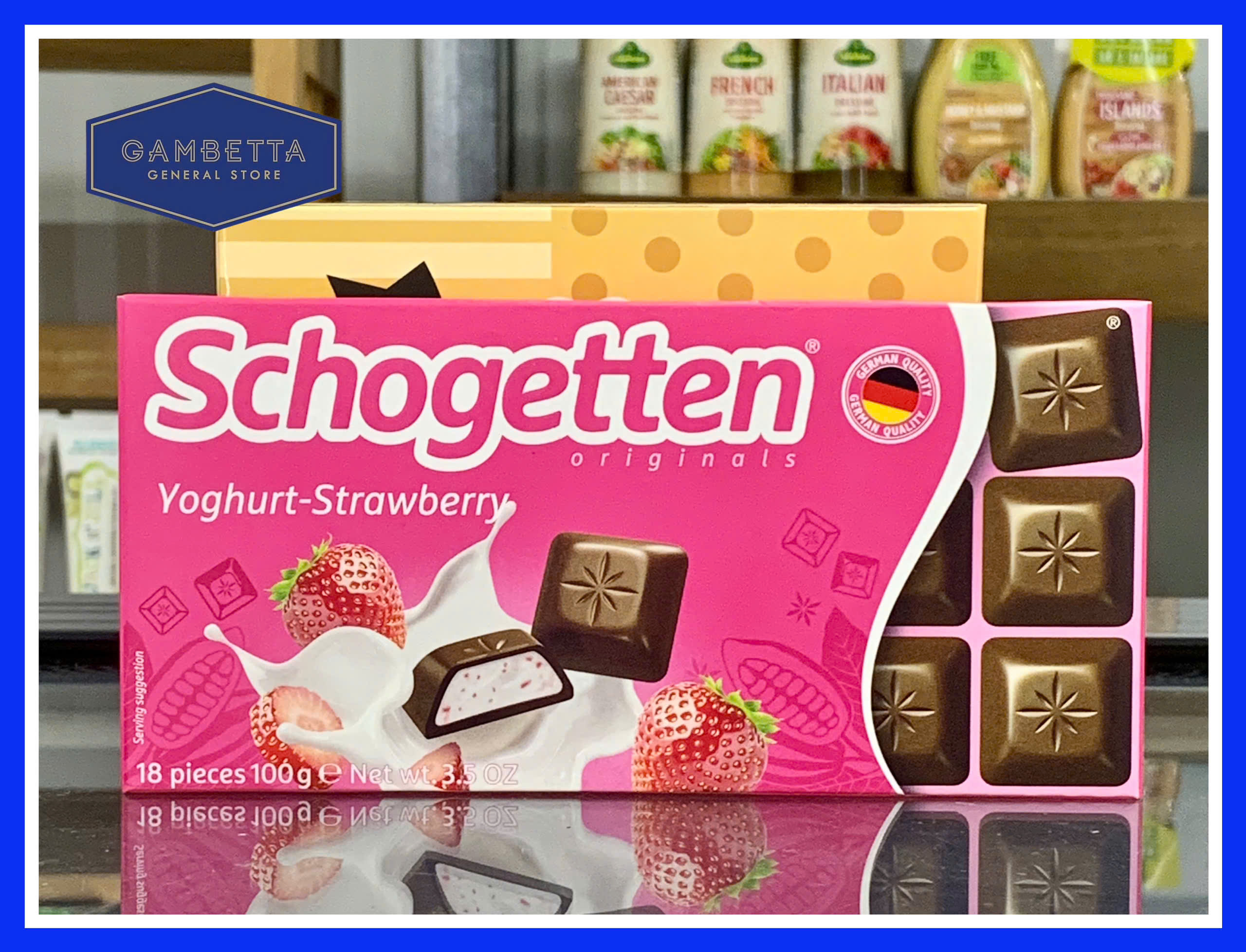Socola Schogetten yoghurt Strawberry 100g