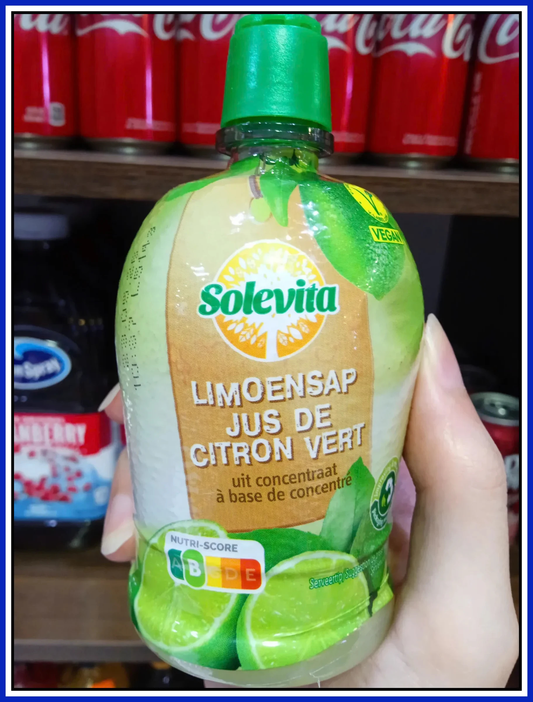 Solevita Nước Cốt Chanh Xanh Lime Concentrate 200ml