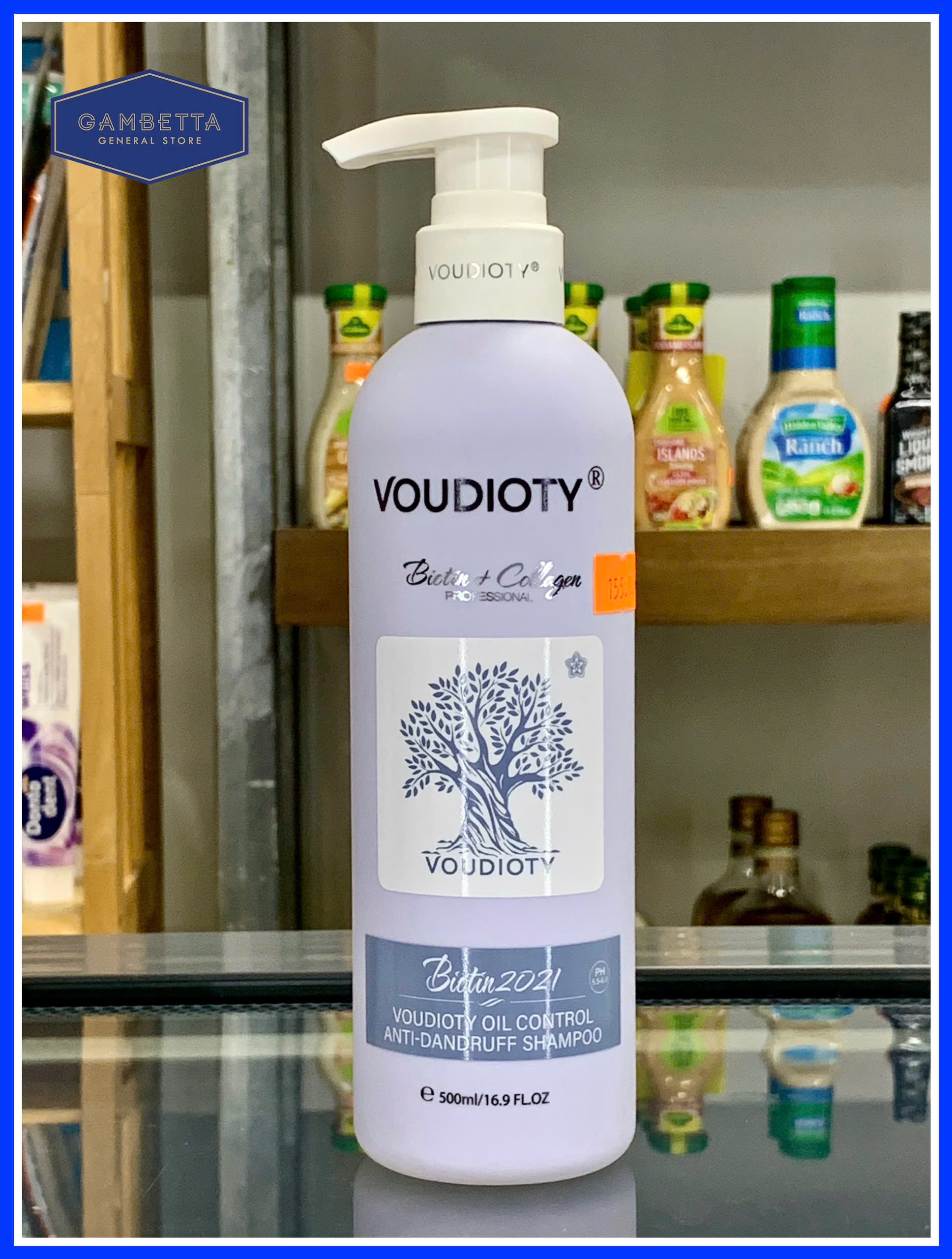 Voudioty Biotin & Collagen Dầu Gội Chai Tím 500ml