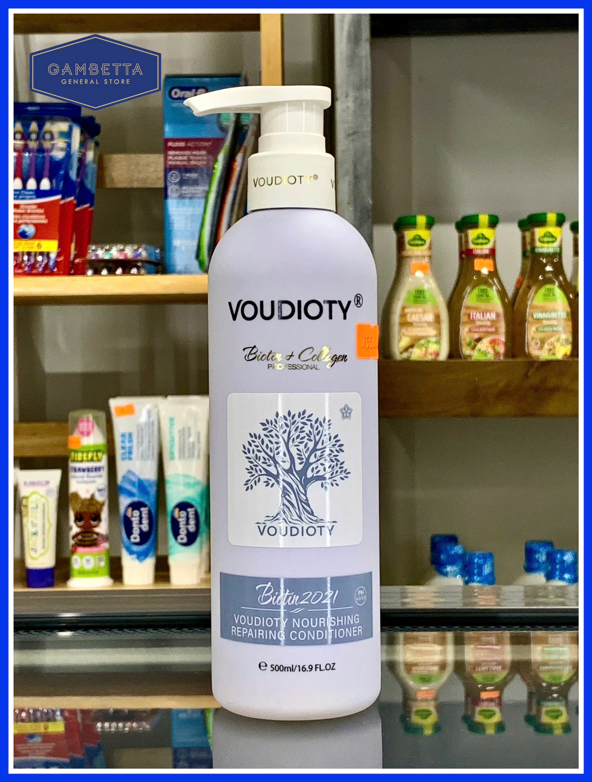 Voudioty Biotin & Collagen Dầu Xả Chai Tím 500ml