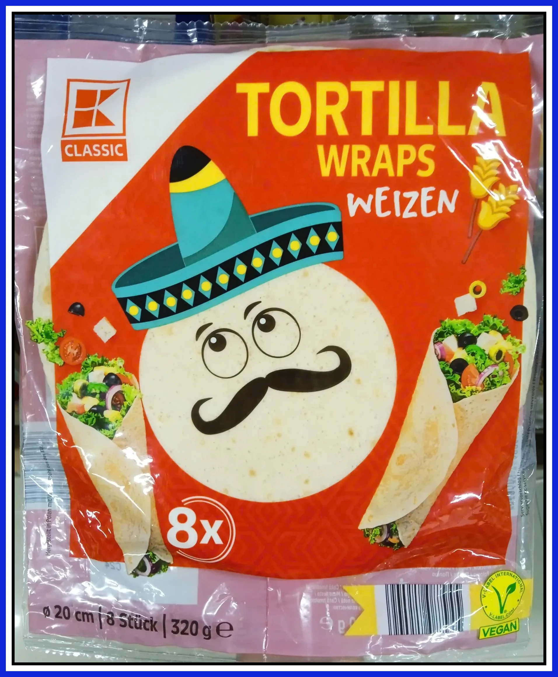 Weizen Tortilla wraps 8