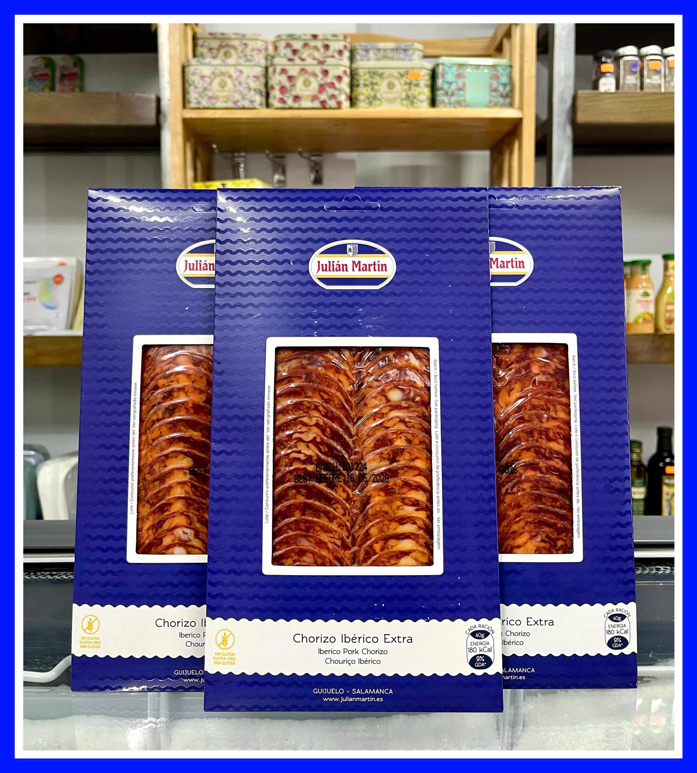 Xúc Xích Khô Julian Martin Chorizo Iberico Cebo 100g