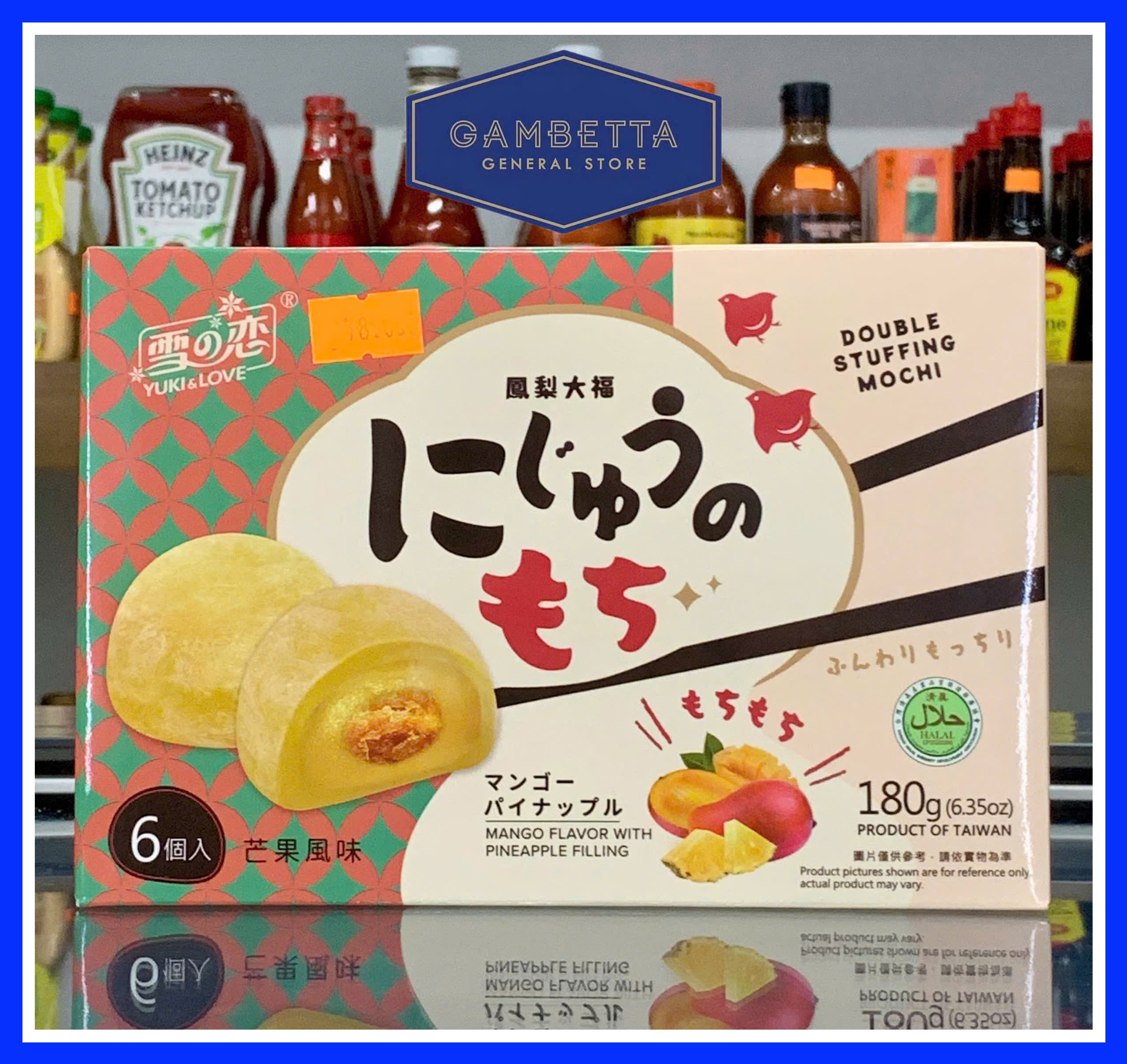 Yuki & Love Bánh Mochi Xoài Dứa 180g