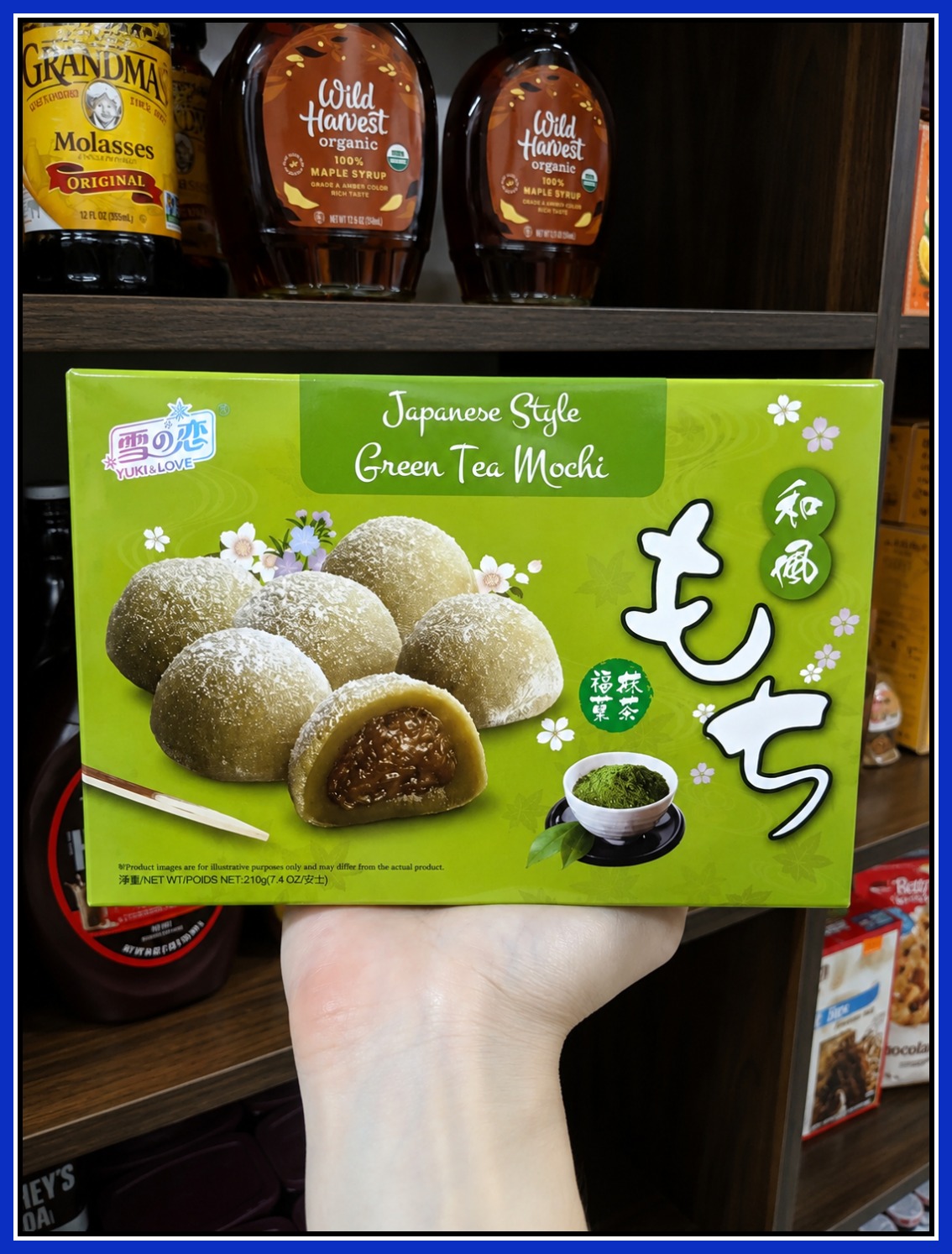 Yuki & Love Japanese Style Green Tea Mochi 210g