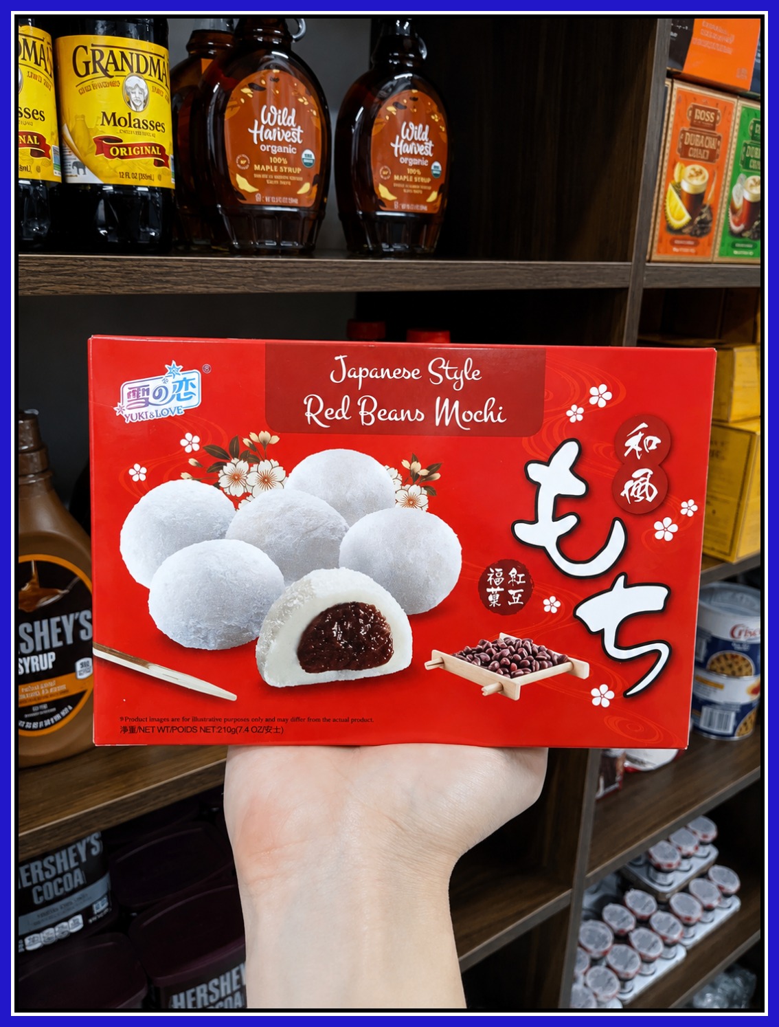 Yuki&Love Japanese Style Red Beans Mochi 210g