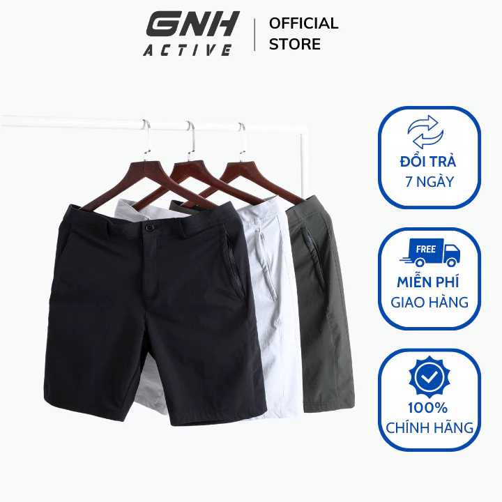 23005 Quần short cúc GNH in chìm