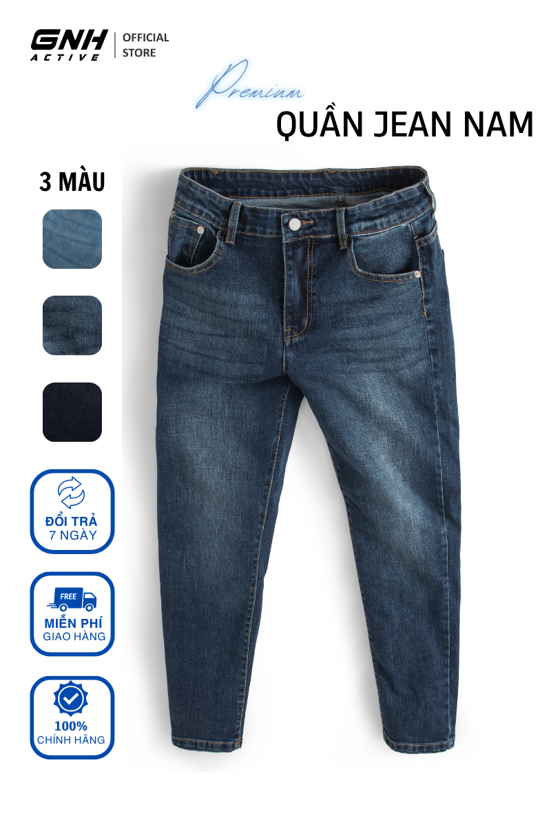 Quần Jean Nam Basic GNH QJ25056