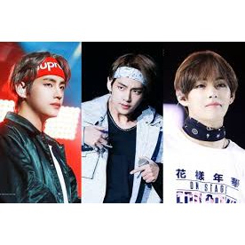 Headband BTS headband V băng đô BTS băng đô V Băng đô luhan băng đô tfboys băng đô thể thao bờm tóc thể thao