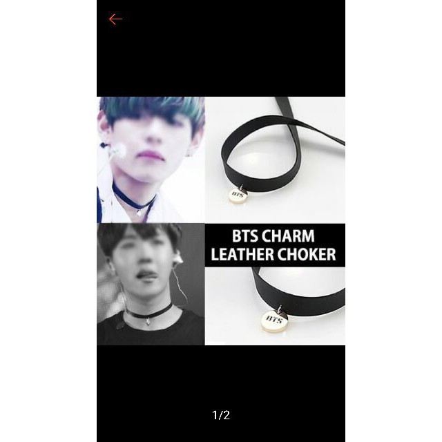 Choker luhan choker bts vòng cổ luhan vòng cổ bts