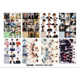 (8i dol) Poster wanna one poster exo poster got7 poster luhan poster chanyoel poster baekhyun poster tfboys vương nguyên