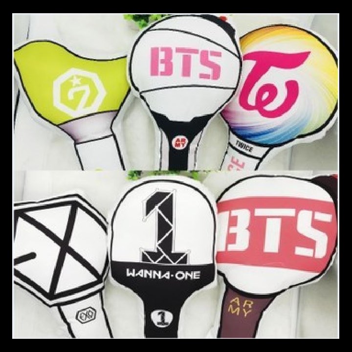 Gối bomb bts gối bts lightstick bts