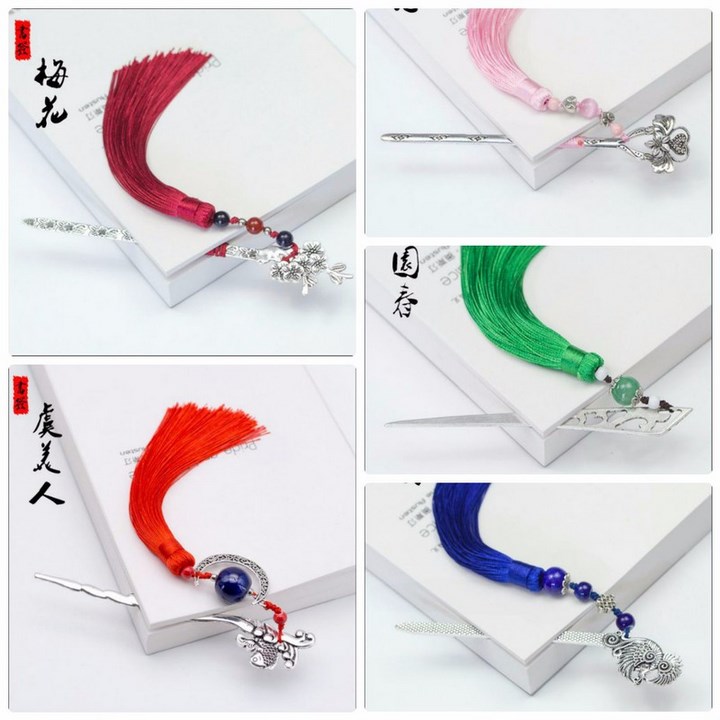 Bookmark cổ trang dây tuýen bookmark kim loại