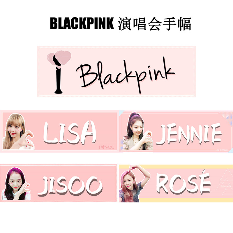 Banner Blackpink in màu 5 mẫu