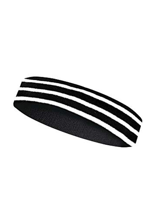 Headband Đen Kẻ Trắng băng đô thể thao