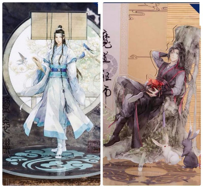 Standee Ma đạo tổ sư Ngụy Vô Tiện Lam Vong Cơ - Bản đẹp
