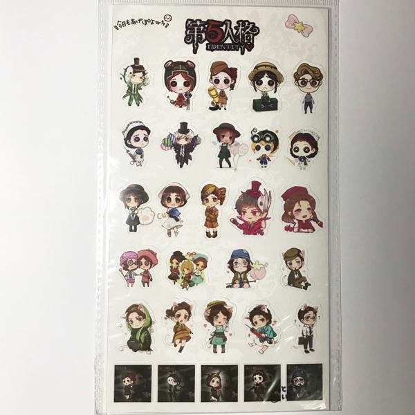 Ảnh dán Identity v nhân cách thứ 5 Sticker trong suốt