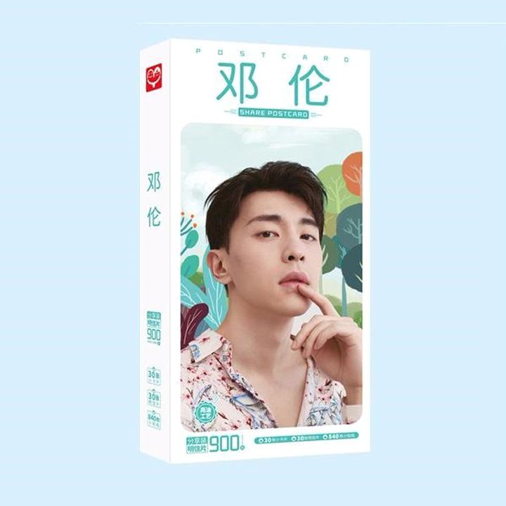 Postcard Đặng Luân 900 ảnh hộp ảnh bộ ảnh có ảnh dán sticker lomo bưu thiếp