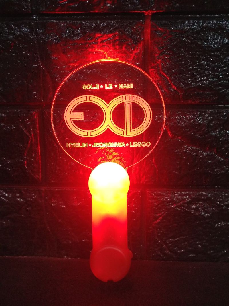 Lightstick Exid mỏng